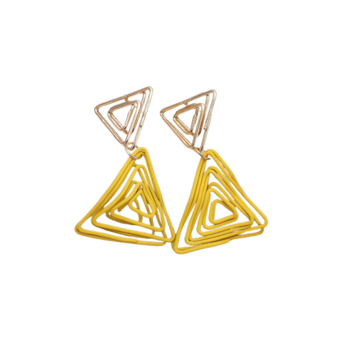 Bmore Dazzling Triangle Earrings