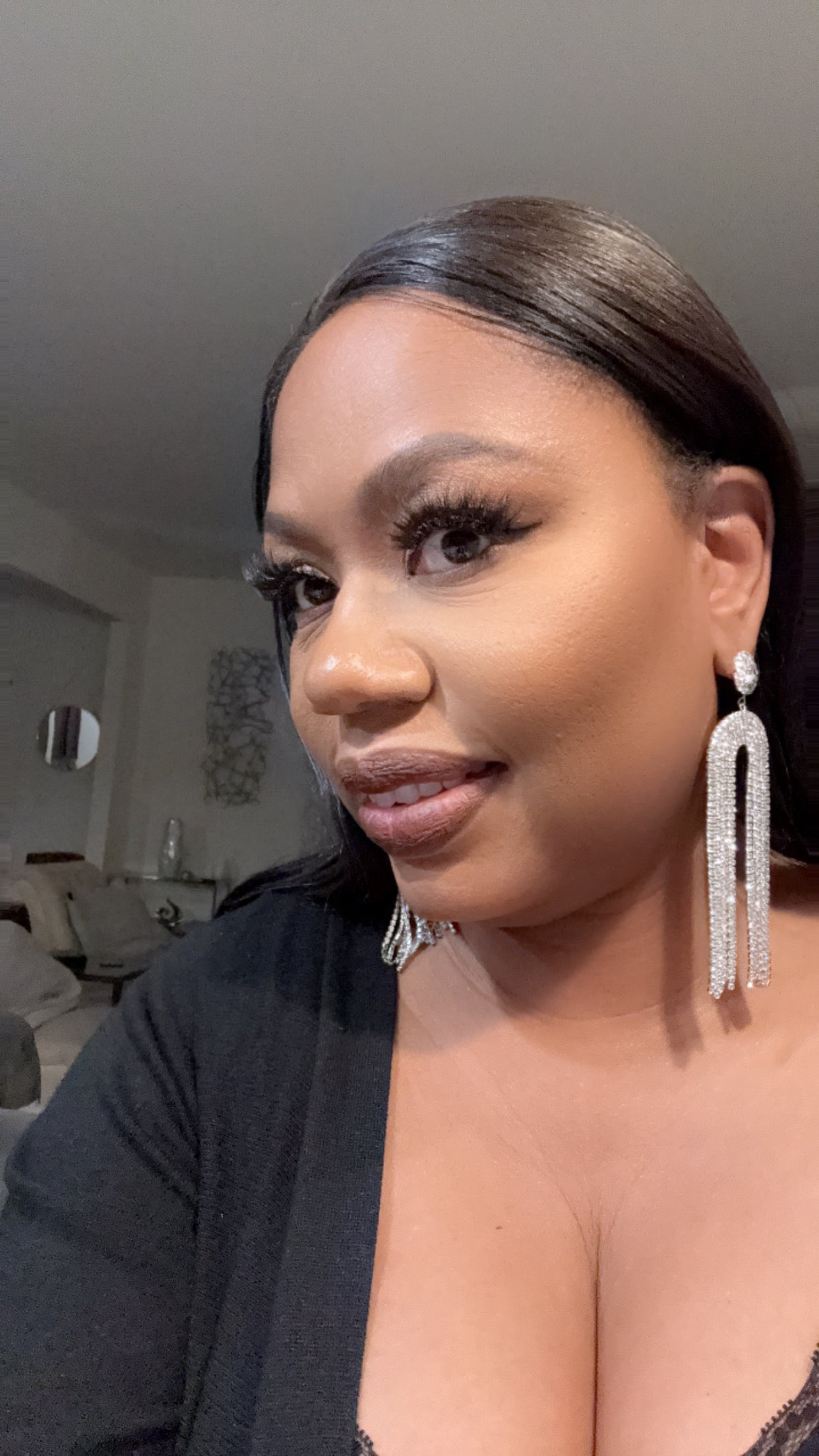 Bmore Fly Bling Earrings