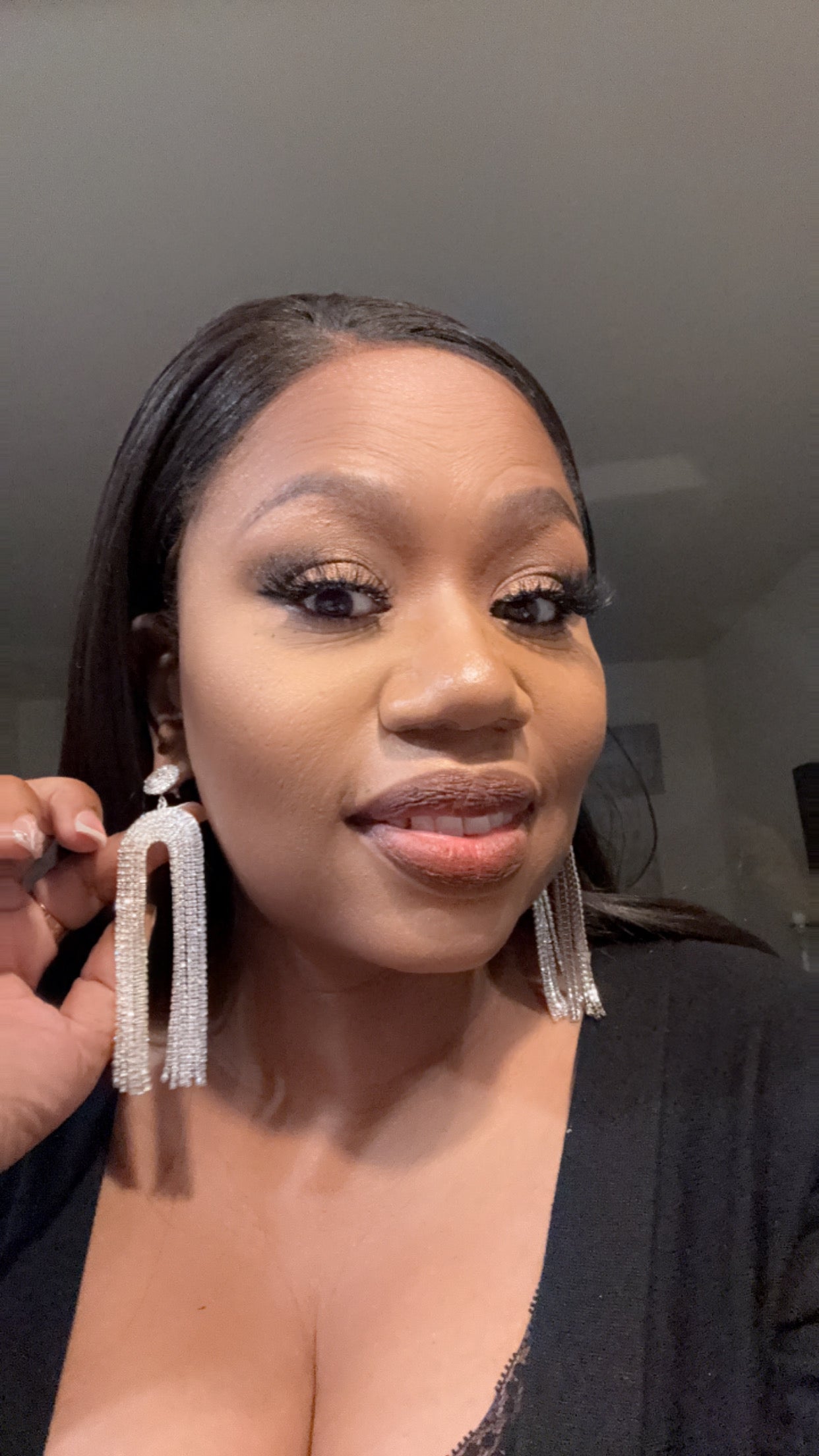 Bmore Fly Bling Earrings
