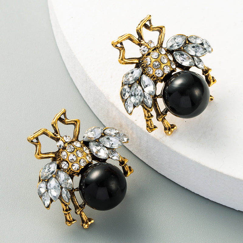 Bmore Lavish Bee Earrings