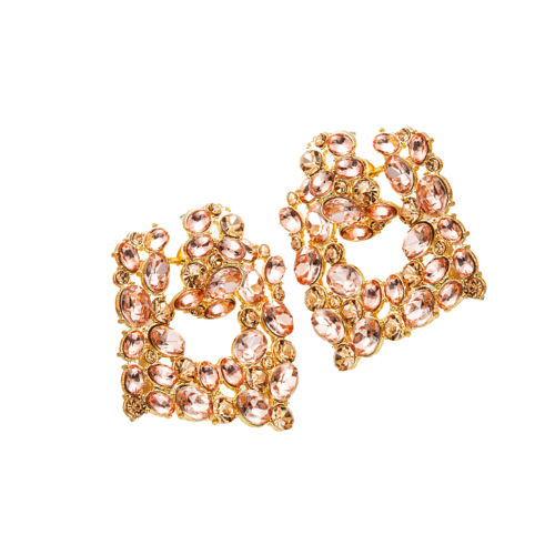 Bmore Glitzy Pink Earrings