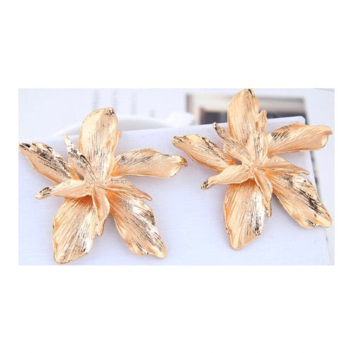 Bmore Blossom Gold Stud Earrings