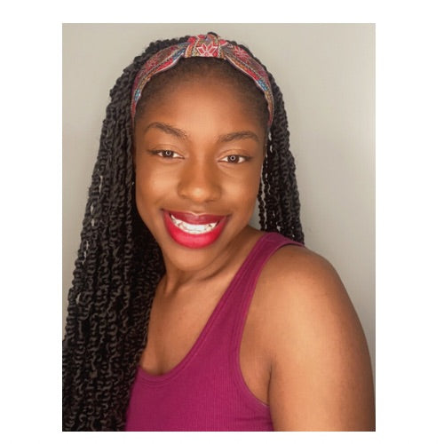Bmore Eccentric Raspberry Vintage Headband