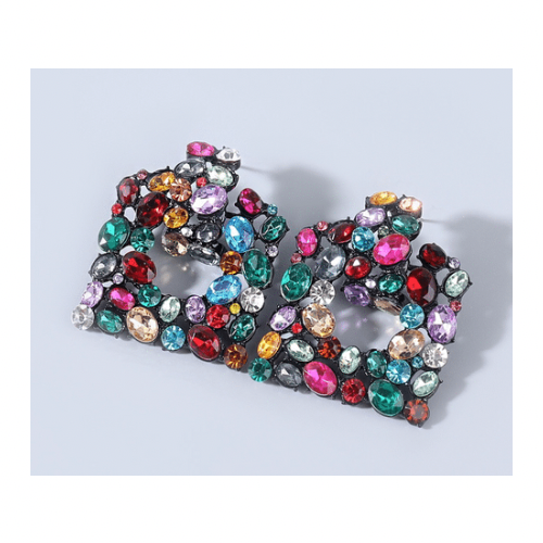 Bmore Glitzy Multicolored Earrings