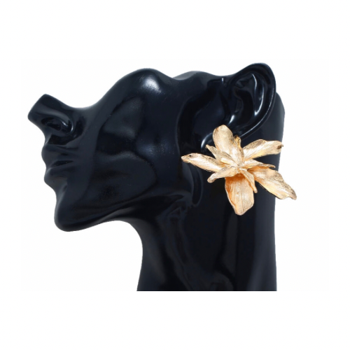 Bmore Blossom Gold Stud Earrings