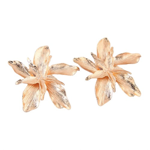 Bmore Blossom Gold Stud Earrings