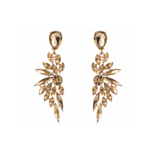 Bmore Floral Gold Earrings