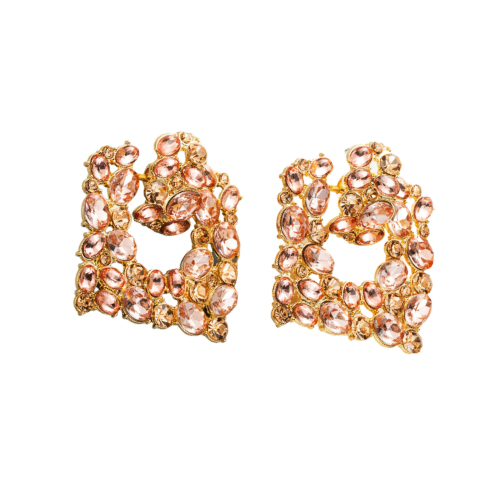 Bmore Glitzy Pink Earrings