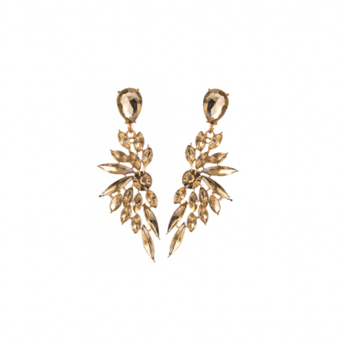 Bmore Floral Gold Earrings