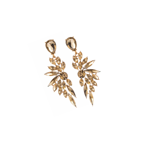 Bmore Floral Gold Earrings