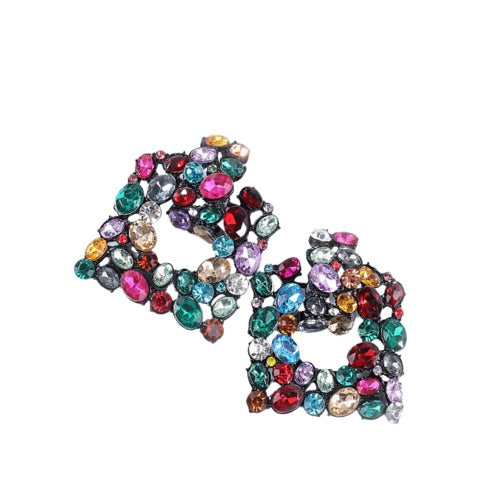 Bmore Glitzy Multicolored Earrings