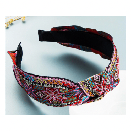 Bmore Eccentric Raspberry Vintage Headband