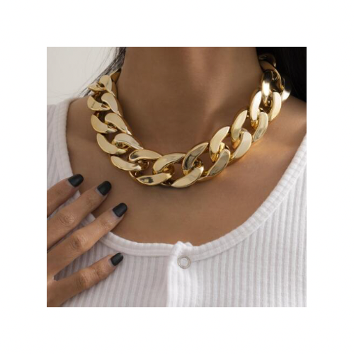 Bmore Kisha Gold Statement Necklace