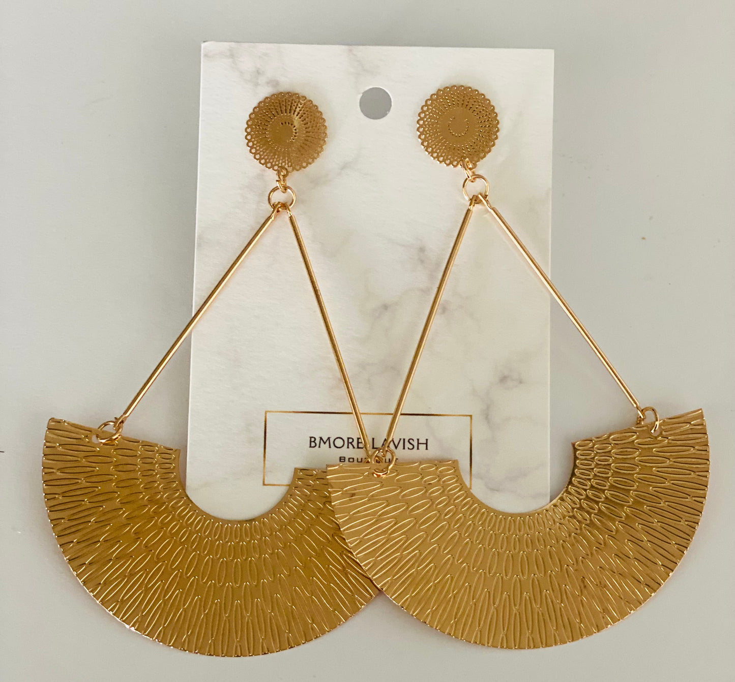 Bmore Golden Gold Earrings