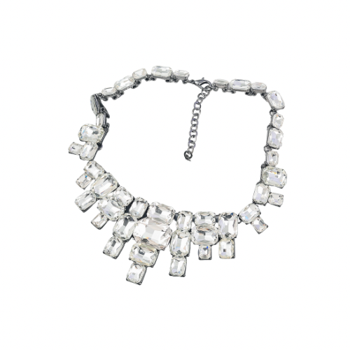 Bmore Bijou Iridescent Statement Necklace