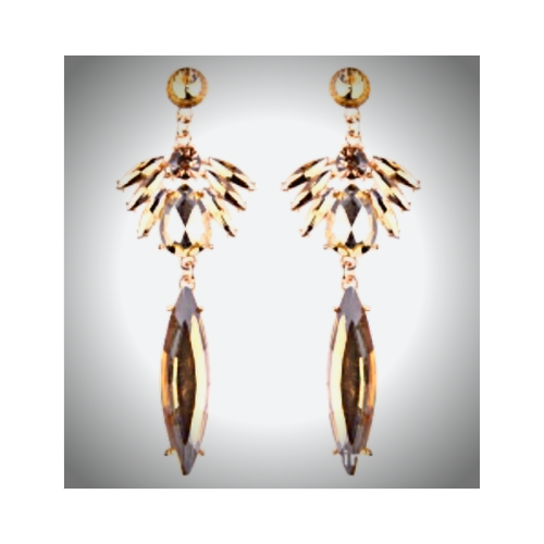 Bmore Palms Gold Earrings