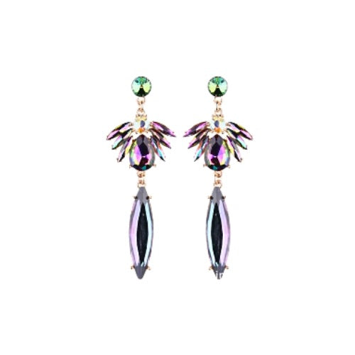 Bmore Palms Metallic Earrings