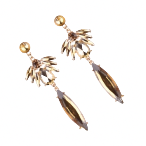 Bmore Palms Gold Earrings