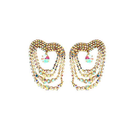 Bmore Glam Heart Earrings