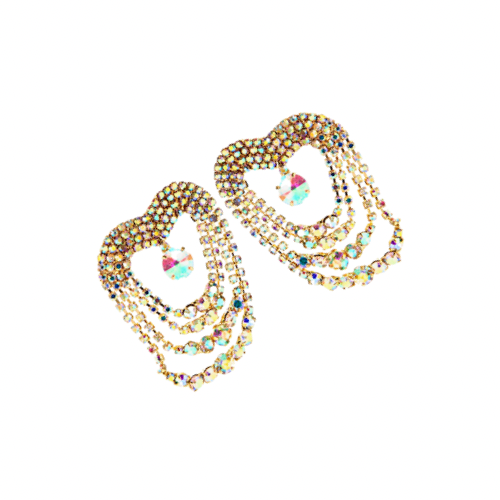 Bmore Glam Heart Earrings