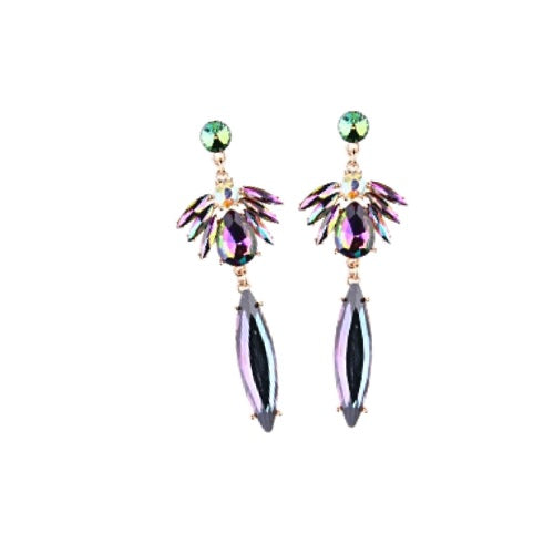 Bmore Palms Metallic Earrings