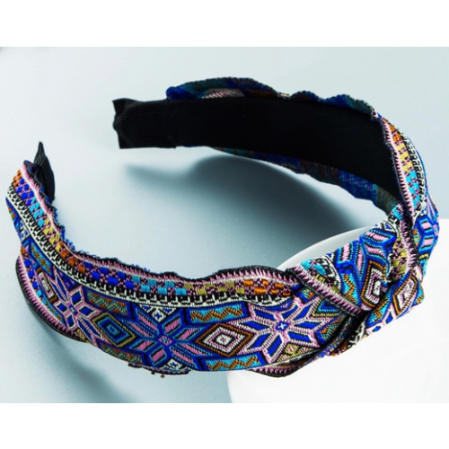 Bmore Eccentric Blue Vintage Headband