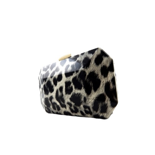 Bmore Spotted Leopard Print Clutch