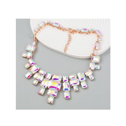 Bmore Bijou Iridescent Statement Necklace
