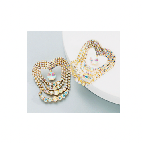 Bmore Glam Heart Earrings